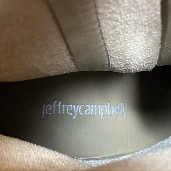 Jeffrey Campbell Jessine Tan Suede Pointy Toe Bootie 8 1/2 - Picture 12 of 14